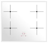 Варочная панель Rainford RBH 7604 BM2 (белый)