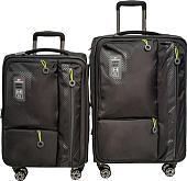 Чемодан-спиннер Mironpan 50160 53 см (черный)