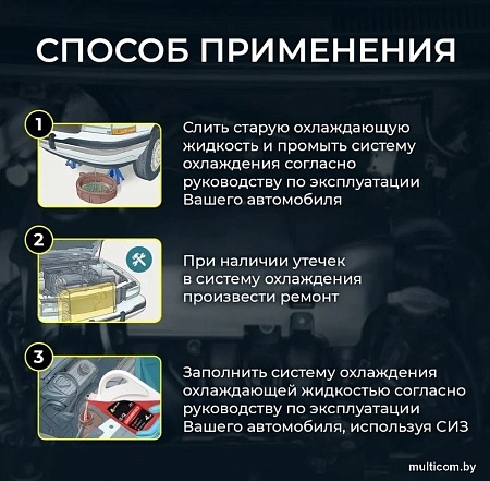 Антифриз Defender Auto G-12 4 кг