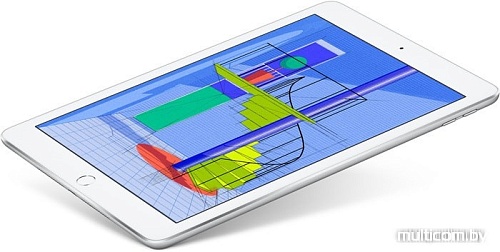 Планшет Apple iPad 128GB LTE (серебристый)