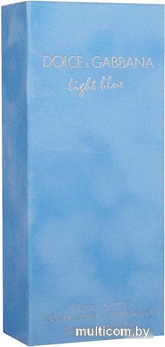 Dolce&Gabbana Light Blue for women EdT (100 мл)