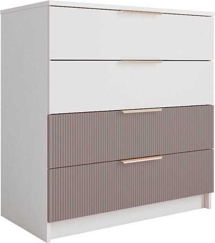 ДСВ Лавис КМД 800.1 (белый/белый софт/грей софт)