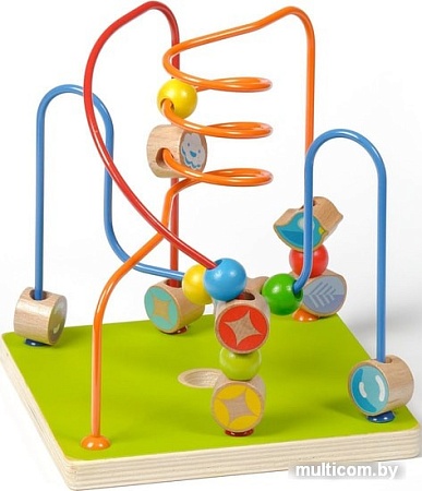 Бизибокс Мир деревянных игрушек Универсальный куб Д260