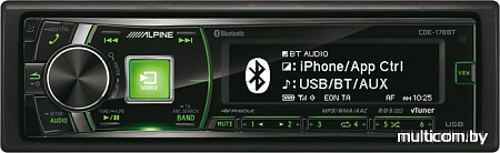 CD/MP3-магнитола Alpine CDE-178BT