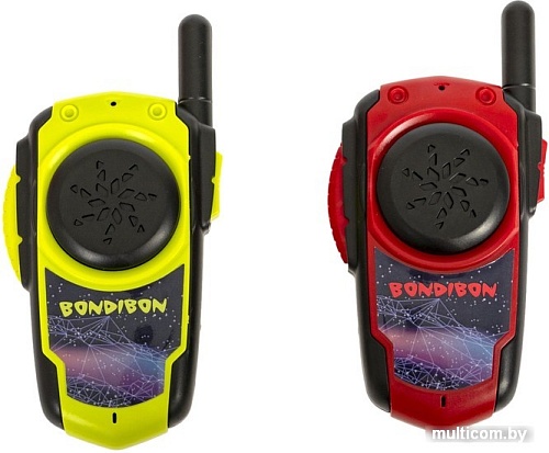 Рация игрушечная Bondibon Технический прогресс Науки с Буки ВВ5460 (красный/салатовый)