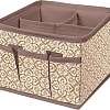 Коробка для хранения Prima House В-11 (коричнево-бежевый)