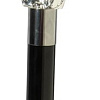 Складной зонт Pasotti Auto Leone Silver StripesS Black