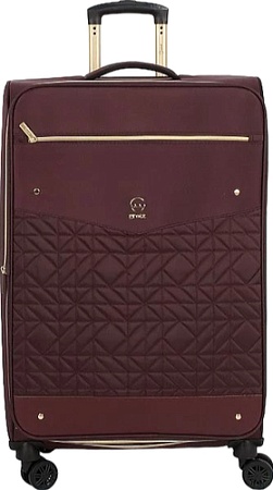 Чемодан-спиннер Grott 338-1731/3-28 (бордовый)