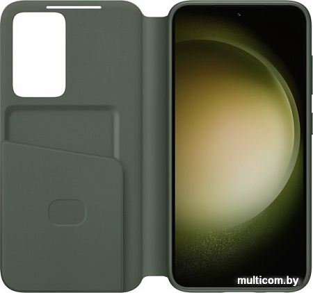 Чехол для телефона Samsung Smart View Wallet Case S23 (хаки)