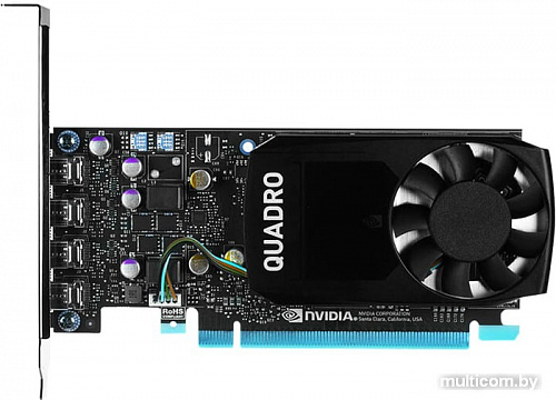 Видеокарта NVIDIA Quadro P1000 4GB GDDR5