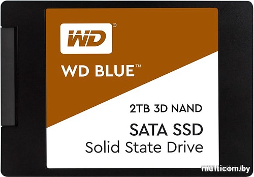 SSD WD Blue 3D NAND 2TB WDS200T2B0A