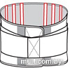 Корсет ортопедический пояснично-крестцовый Польза м.1106 (р.5, черный)