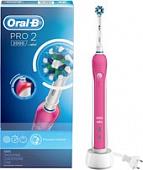Электрическая зубная щетка Braun Oral-B Pro 2 2000 D501.513.2 (розовый)