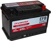 Автомобильный аккумулятор Dynamatrix EFB R+ (65 А·ч)