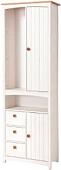 Диприз Шкаф Paula Д.70022.1 (белый воск/черри)