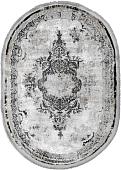 Ковер для жилой комнаты Safyun Liparis LP362-GREY-BLACK-OVAL (1.2x1.7)