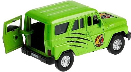 Легковой автомобиль Технопарк UAZ Hunter Динозавры HUNTER-12DIN-GN