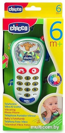 Интерактивный планшет Chicco Фото-телефон музыкальный 00060067000000