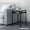 Журнальный столик Ikea Нибода (черный/бежевый) [003.479.30]