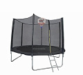 Батут GetActive Jump 14ft-427 см 14480S2Y-L лестница, сетка, кольцо (черный)