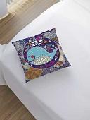 Чехол на подушку JoyArty Радостный кит sl_17274