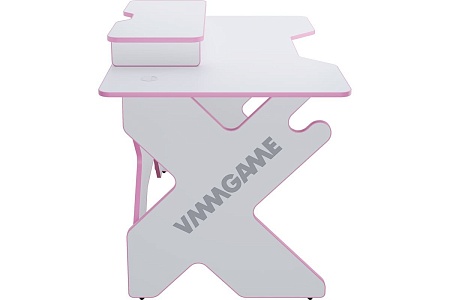 Геймерский стол VMM Game Space 120 Light розовый BASE ST-1-BS-1-WPK-120SET