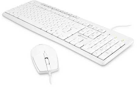 Офисный набор Oklick S650 (белый)