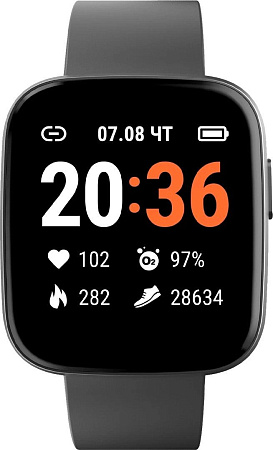 Умные часы Geozon Marathon (черный)