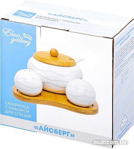Набор для специй Elan Gallery Айсберг волны 540373