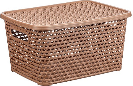 Ящик для хранения Idea Ротанг (бежевый)