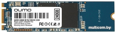 SSD QUMO Novation 3D TLC 240GB Q3DT-240GMSY-M2