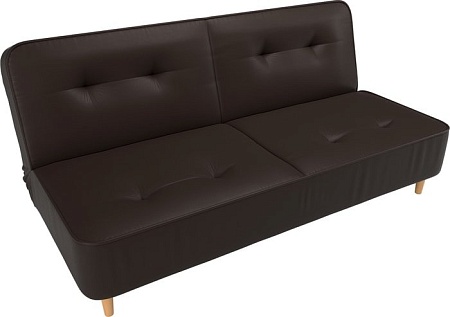 Диван Mebelico Портленд 108756 (БНП, экокожа, коричневый)
