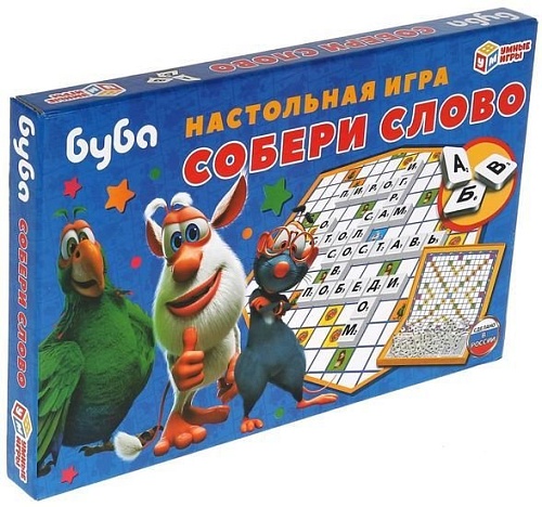Развивающая игра Умные игры Буба. Собери слово 4680107907660