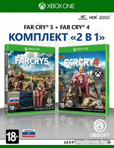 Игра Far Cry 4 + Far Cry 5 для Xbox One