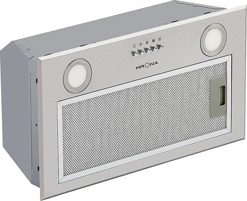 Кухонная вытяжка Krona Ambra 600 PB (нержавеющая сталь)