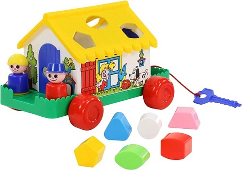 Сортер Полесье Игровой дом (в сеточке)