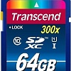 Карта памяти Transcend SDXC (Class 10) UHS-I Premium 64Gb (TS64GSDU1)
