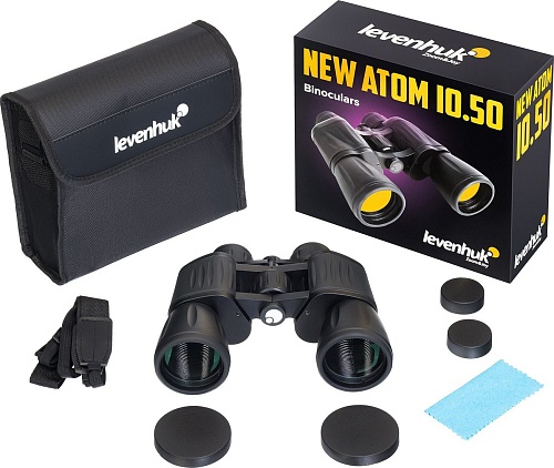 Бинокль Levenhuk New Atom 10x50 84620