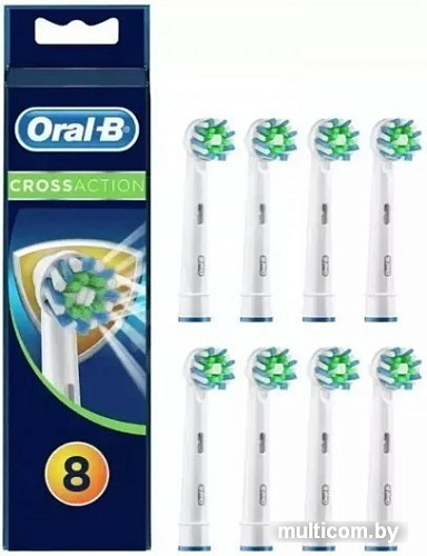 Сменная насадка Oral-B CrossAction EB 50-8 (8 шт)