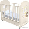 Классическая детская кроватка Nuovita Stanzione Honey Bear Swing (ваниль)