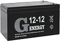 Аккумулятор для ИБП G-Energy 12-12 F1 (12В/12 А&middot;ч)