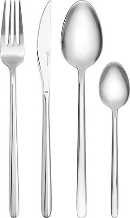 Набор столовых приборов Liberty Jones Pure (16 предметов, серебристый глянцевый)