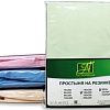 Постельное белье Альвитек Поплин однотонный на резинке 140x200x25 ПР-ПО-Р-140-САЛ (салатовый)