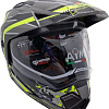 Мотошлем AIM JK802S 802-014-XS (XS, желтый/серый/черный)