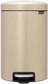 Brabantia Pedal Bin NewIcon 12 л (минерально-золотистый)