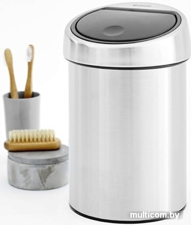 Brabantia Touch Bin 3 л (стальной матовый)