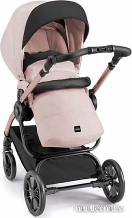 Универсальная коляска CAM Avant (2 в 1, розовый/черный/рама розовое золото)