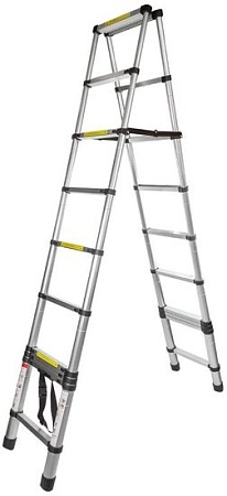 Лестница-стремянка ForceKraft BL-TA290 (2x9 ступеней)