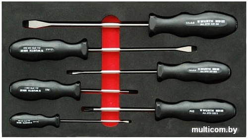Набор отверток Wurth 5751900514 (6 предметов)