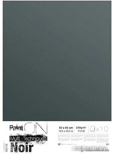 Бумага для рисования Clairefontaine Paint'On 975162C (черный)